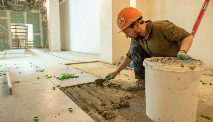 How to Add Tiles on a Kitchen Floor